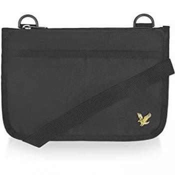 Lyle & Scott True Black Crossbody Shoulder Bag