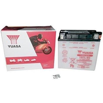 YUASA BATERIA YB7L-B2 abierto - sin ácido