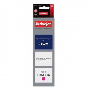 Cartucho de Tinta Compatible Activejet AH-GT52M Magenta 70 ml - Alto Rendimiento (8000 páginas)