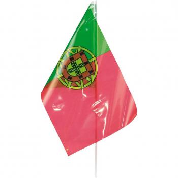 Verbetena - Bandera palo Portugal, 20x30 cm, pack 25 unidades