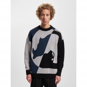 Sudadera Ecko Unltd. de Cuello Redondo Multicolor para Hombre en Negro/Grey, Talla XXL