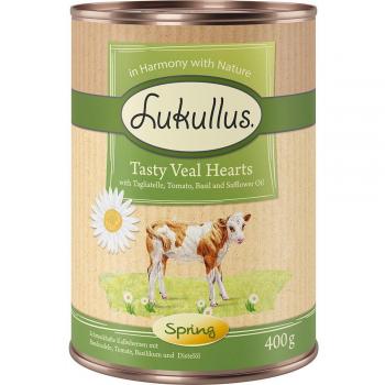 Lukullus menú de primavera: corazón de ternera - Pack % - 24 x 400 g