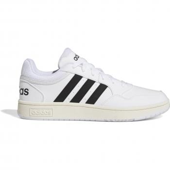 Zapatillas adidas Hoops 3.0 para hombre en color blanco y negro
