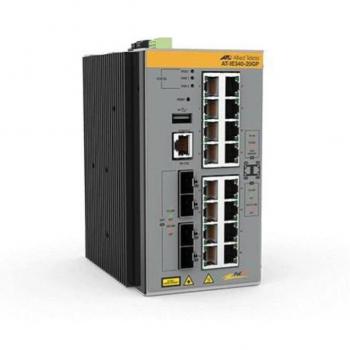 Allied Telesis AT-IE340-20GP-80 Managed L3 Gigabit Ethernet Power over Ethernet (PoE) Switch