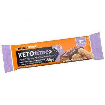 Barra NamedSport KETOtime Maní Tostado 35g