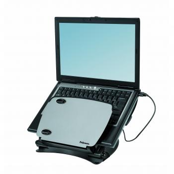 Fellowes professional series laptop workstation with usb black 8024601