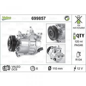 Valeo 699857 Compresor, aire acondicionado