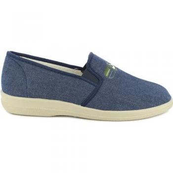 Mocasín de Casa Doctor Cutillas Loneta Foamizada Marino 21107 Talla 41