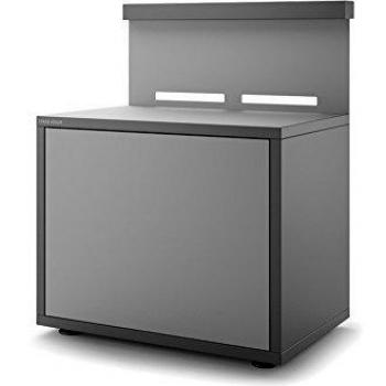 Soporte para Plancha de Acero Cerrado Negro y Gris Claro Forge Adour SPAG NG