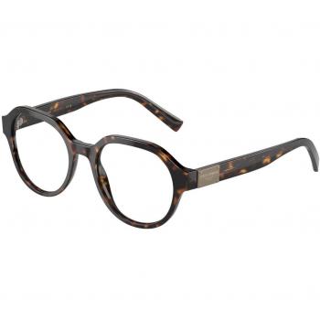 Dolce & Gabbana DG3367 502 Men's Eyeglasses Tortoiseshell Size 52 - Frame Only, Blue Light Block Available