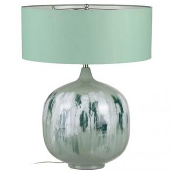Lámpara de Mesa Verde de Hierro 40 W 220-240 V 55 x 55 x 68 cm