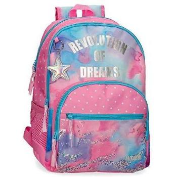 Movom Revolution Dreams Mochila Doble Compartimento Adaptable a Carro Multicolor 33x45x17 cms Poliéster 25.25L