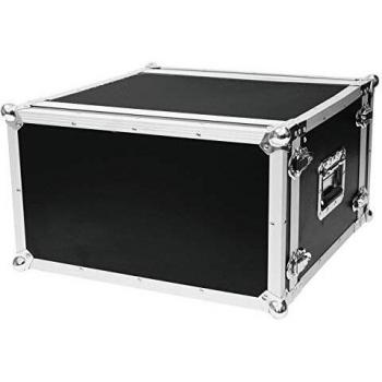 Rack de efectos CO DD, 6U, 38cm de profundidad, negro