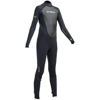 Gul Junior Response 3/2mm Flatlock T2 Steamer Wetsuit 2017 - Black JS