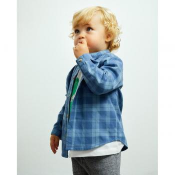 Camisa de cuadros en twill Sfera