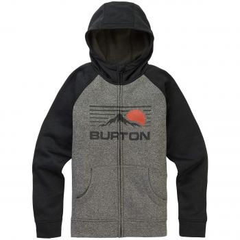 Burton Oak Sudaderas, Niños, Monument Heather/True Black, XL