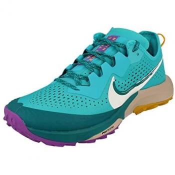 Zapatillas de Trail Running Nike Air Zoom Terra Kiger 7 y Zapatillas de correr Nike Pegasus Trail 3 para hombre, Azul Turquesa Blanco 400, 44.5 EU