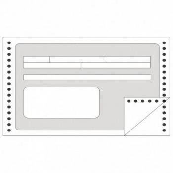 APLI 133 Caja 1200 Recibos Papel Continuo, 240 X 4