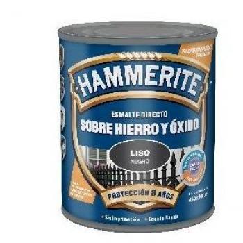 Hammerite Esmalte directo sobre hierro y óxido Satinado Blanco 5 L