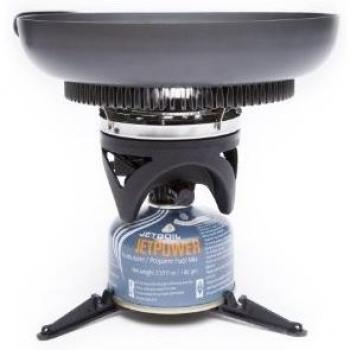 Jetboil Jetpower - Hornillo de acampada portátil, 100 g, color gris