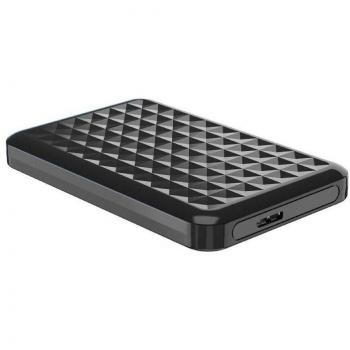 Aisens ASE-2521B Caja Externa para Disco Duro 2.5 SATA a USB 3.0/USB 3.1 Gen1 de 9.5mm, Color Negro, Montaje sin
