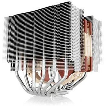 Noctua NH-D15S, Premium Dual-Tower Quiet CPU Cooler with 140mm PWM Fan and Copper Heatpipe (Brown)