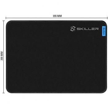 Sharkoon SGP1 L - Alfombrilla Gaming, Flexible, Textil, 355x255x2,5mm, Negro