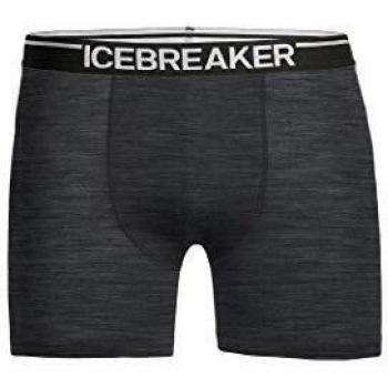 Icebreaker Men's Anatomica Merino Boxers - Jet Heather, Size S
