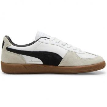 Puma Palermo Women's Leather Sneakers - White - Size 38