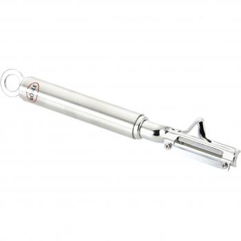 Rösle High-Quality Left-Handed Swing Peeler, 18/10 Stainless Steel, Interchangeable Blade, 19 cm