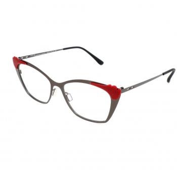 Italia Independent I-I JENNY 5231 THIN 078.078 Women’s Grey Eyeglasses Frame Size 52 - Blue Light Block Available