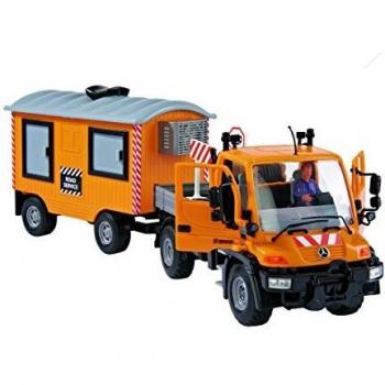 Dickie Toys 203828001 - Unimog Citytrailers Set