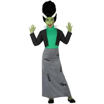Disfraz de Monstruo Frankenstein para Niña 5 a 6 Años - Multicolor (3 Piezas)