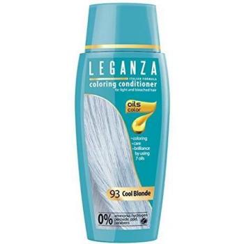 Leganza Bálsamo Colorante Natural para el Cabello | Tinte Sin Amoniaco | Enriquecido con Aceites Naturales | Color Rubio Frío 93 | 150 ML