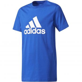 adidas Yb Logo Tee Camiseta, Niños, Azul