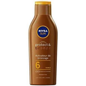 Leche Solar Nivea Sun Protec&Bronceado FPS6 200ml