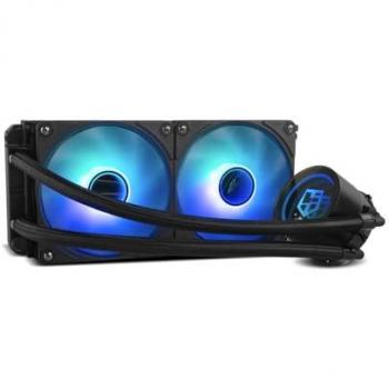 Sistema de Refrigeración Líquida NOX M-240 ARGB Negro con Ventiladores de 120mm y Bomba con Base de Cobre