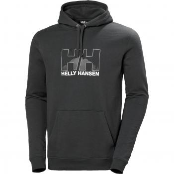 Helly Hansen Men's Nord Graphic Black Hoodie XL