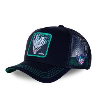 Gorra trucker Dragon Ball negra JOK23 - CAPSLAB, Gorra DC Comics Joker Negra