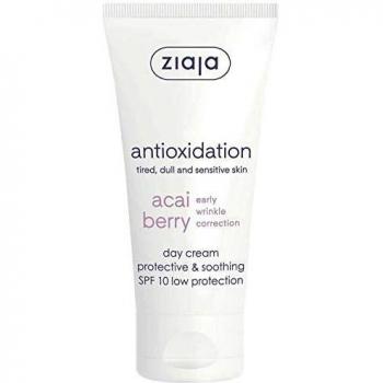 ZIAJA ACAI BERRY PROTECTIVE SOOTHING FACE CREAM SPF 10 DAY AND NIGHT 50ml