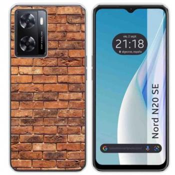 Funda de Silicona Diseño Ladrillo 04 para Oneplus Nord N20 SE