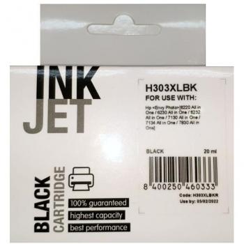 Cartucho de tinta reciclado HP negro H303XLBK