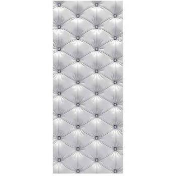 Ambiance Sticker 3D Door Mural Art Sticker, DIY Creativo para el hogar, Papel Tapiz Autoadhesivo y calcomanía de Vinilo extraíble, Chesterfield 204 x 83 cm