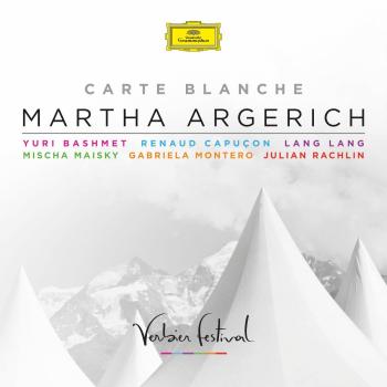 Carte Blanche Verbier Festival Digipack Edition