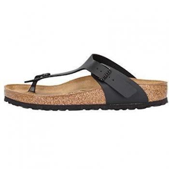 Sandalia Birkenstock Gizeh Birko-Flor Negra Talla 44 para Hombre