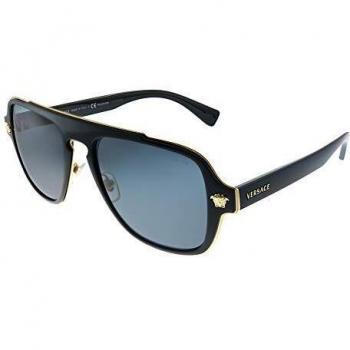 Versace Men's Sonnenbrille VE2199-100281-57 Sunglasses, Multicolour