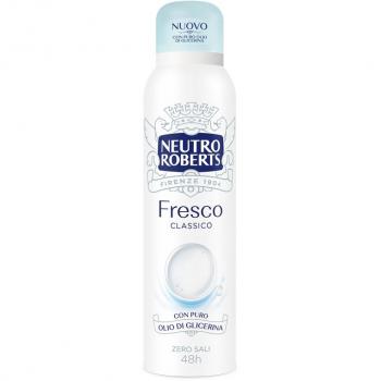 Neutro Roberts Classic Fresh Deodorant Spray 150ml with 48-Hour Effect