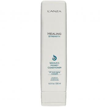L'ANZA Acondicionador Healing Strength Miel de Manuka 250 ml - Acondicionador hidratante, formulado con miel de manuka, para fortalecer y nutrir el cabello