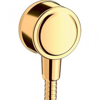 Conexión a la Pared Hansgrohe Axor Montreux Fixfit con Desconector, Color Oro Pulido Óptico
