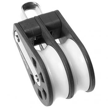 Polea Doble Fija Barton Marine 370kg 8mm